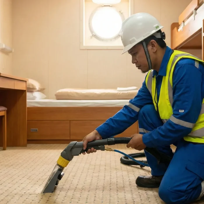 layanan cuci karpet dan kursi kapal di batam ferry tugboat dan tanker